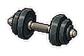 Dumbbell sticker